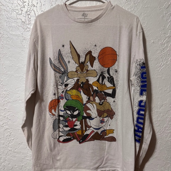 Tune Squad Space Jam Long Sleeve T Shirt - Picture 1 of 5